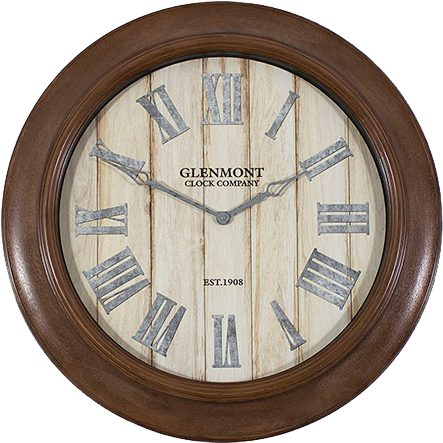 Farmhouse Original - Clock (504x504), Png Download