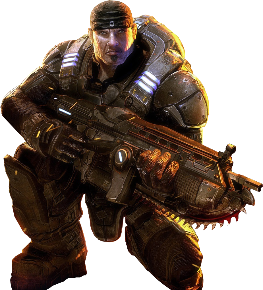 Dunskap 6 Gow-sigtutorials - Gear Of War Png (1205x1080), Png Download