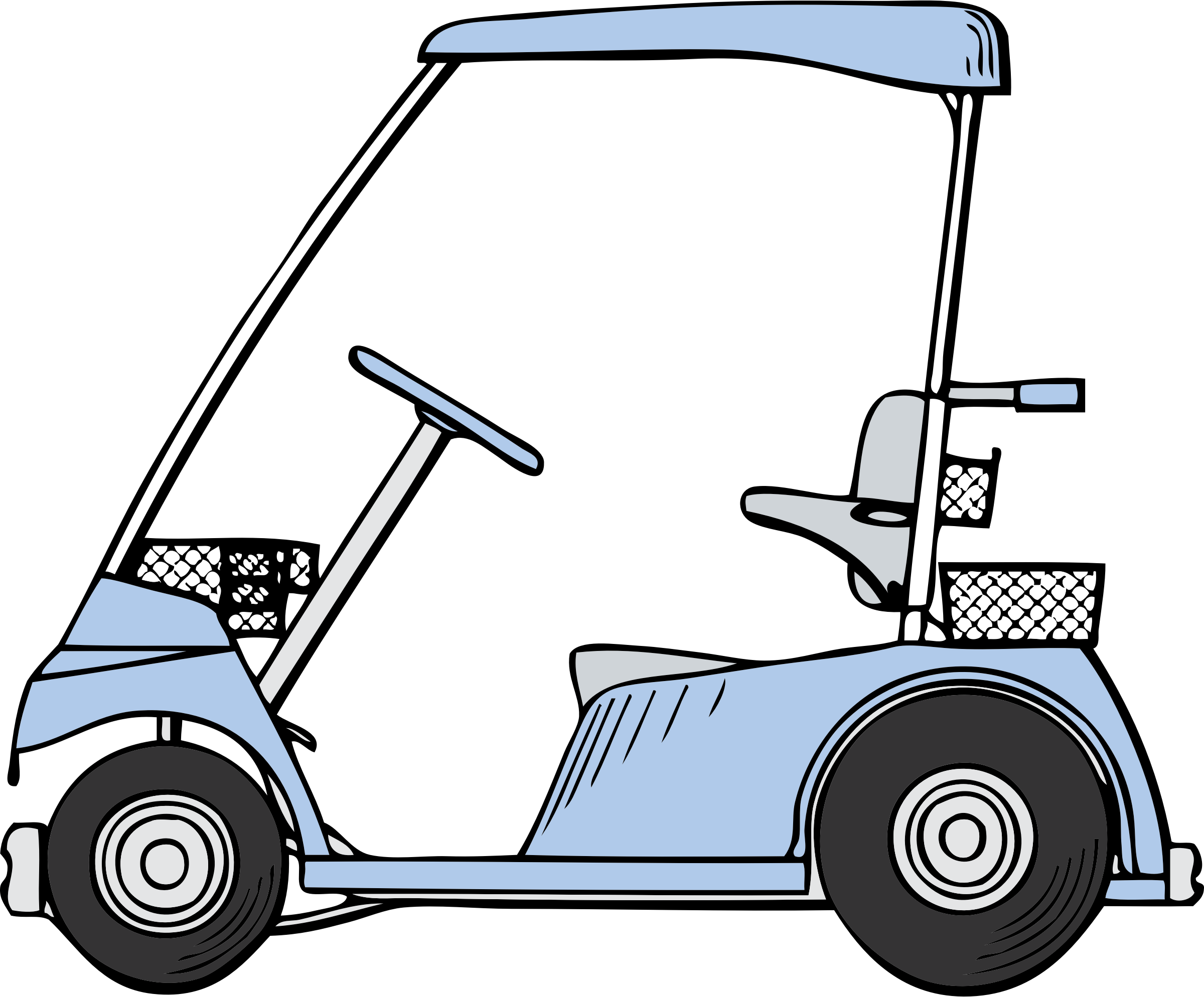 Golf Ball Clipart Golf Cart - Golf Cart Clipart Png (800x662), Png Download