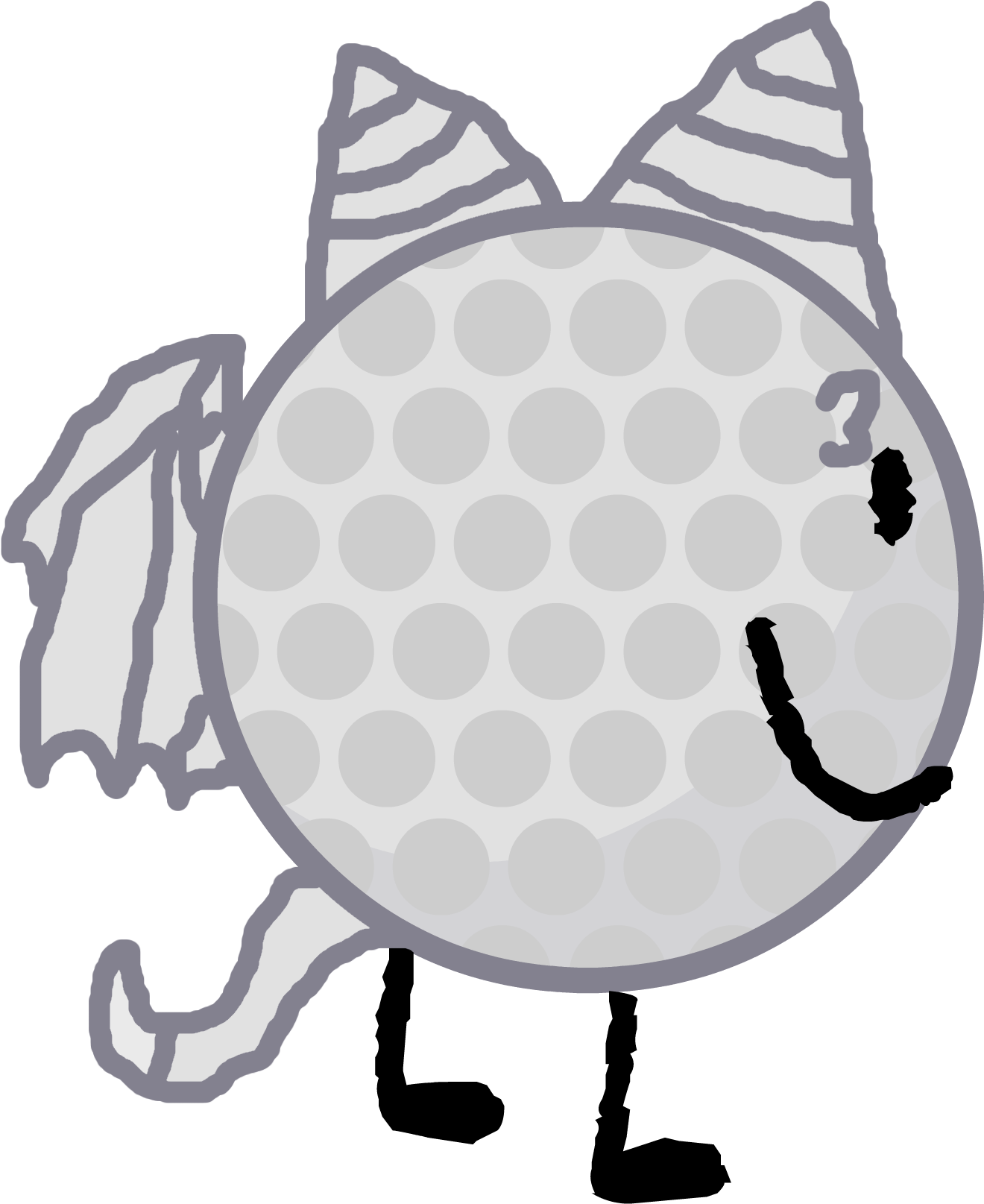 Dragon Golf Ball - Illustration (1322x1702), Png Download