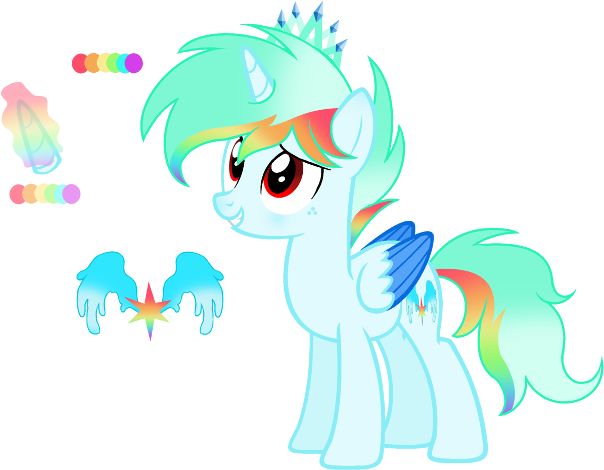 Bronyponyyy2340, Crown, Jewelry, Male, Oc, Oc - Winged Unicorn (1280x973), Png Download