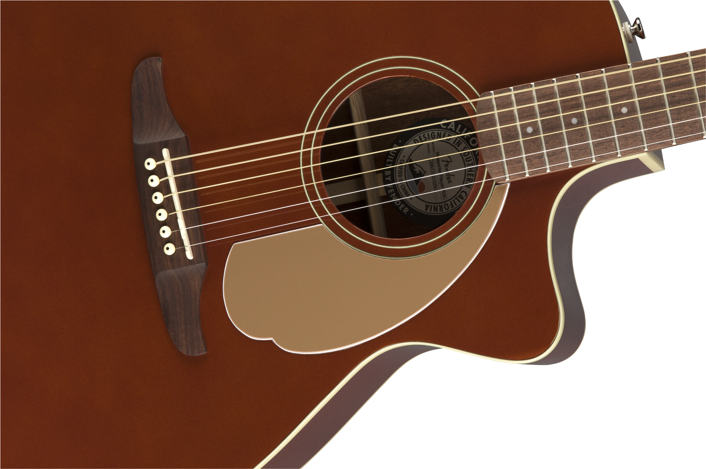Fender Newporter Player Candy Apple Red (2400x1598), Png Download