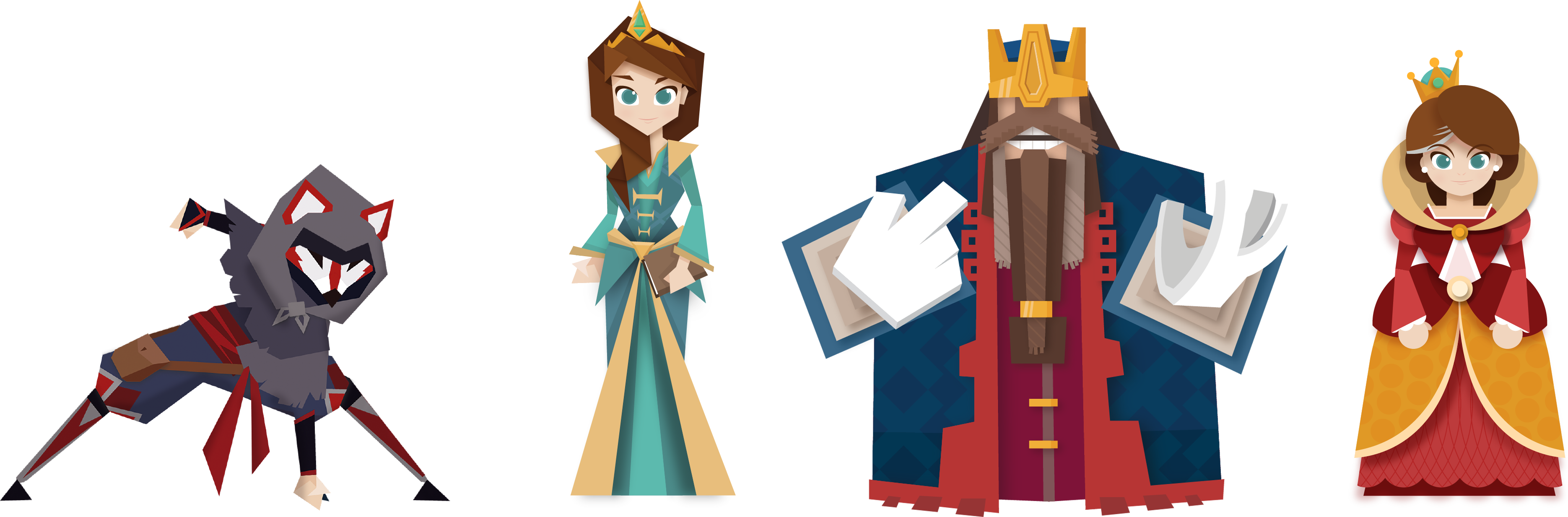 The Concept - - Flat Kingdom Princess (3740x1233), Png Download