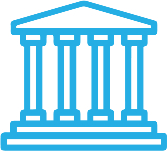 Pillars-blue@4x - Core Banking System Icon (1000x1007), Png Download