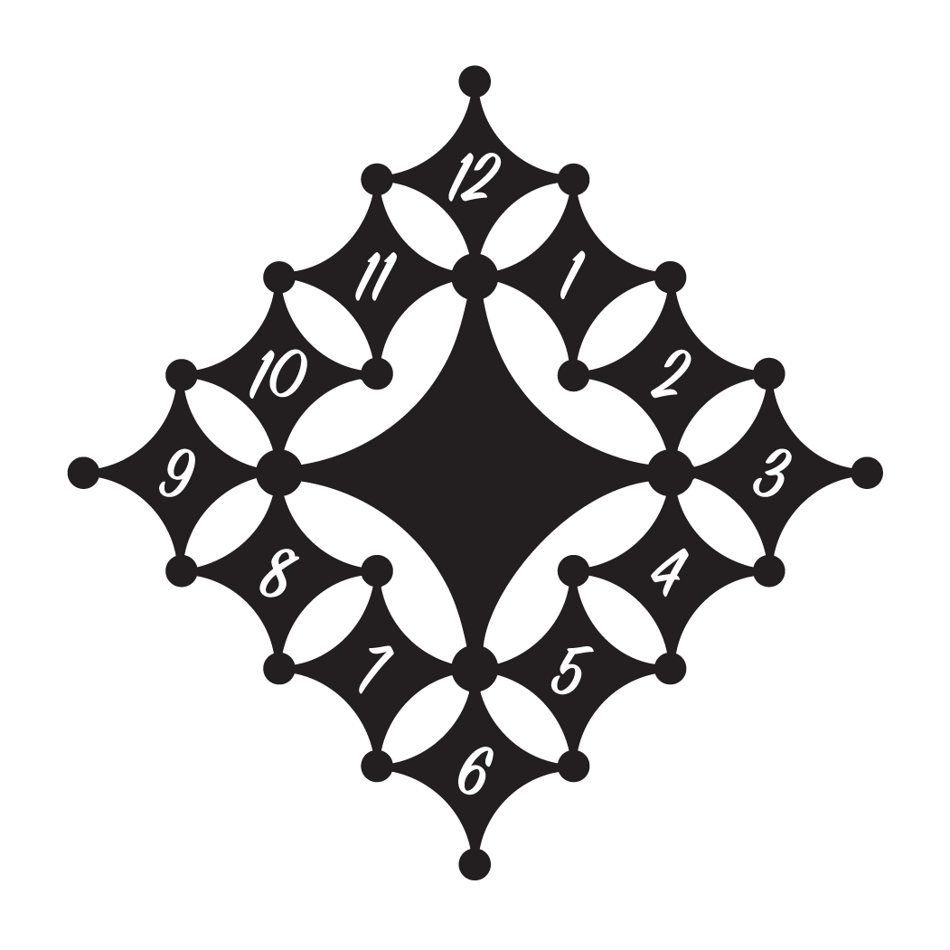 Clock Face Background Style 1 Decal - Dekorjinal Mdf Duvar Saati (1051x1051), Png Download