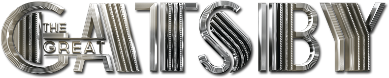 The Great Gatsby 2013 Movie Logo - Great Gatsby No Background (800x310), Png Download