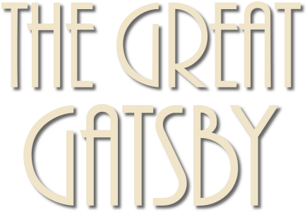 The Great Gatsby 1974 Movie Logo - Cover Great Gatsby Transparent (800x310), Png Download