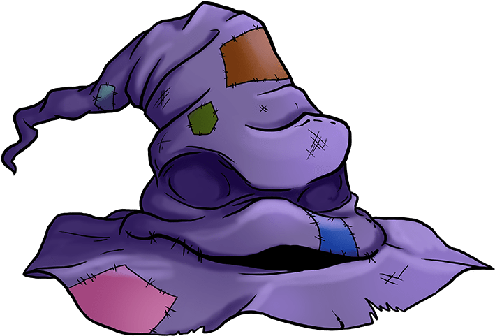 Sorting Hat - Harry Potter Sorting Hat Cartoon (842x595), Png Download
