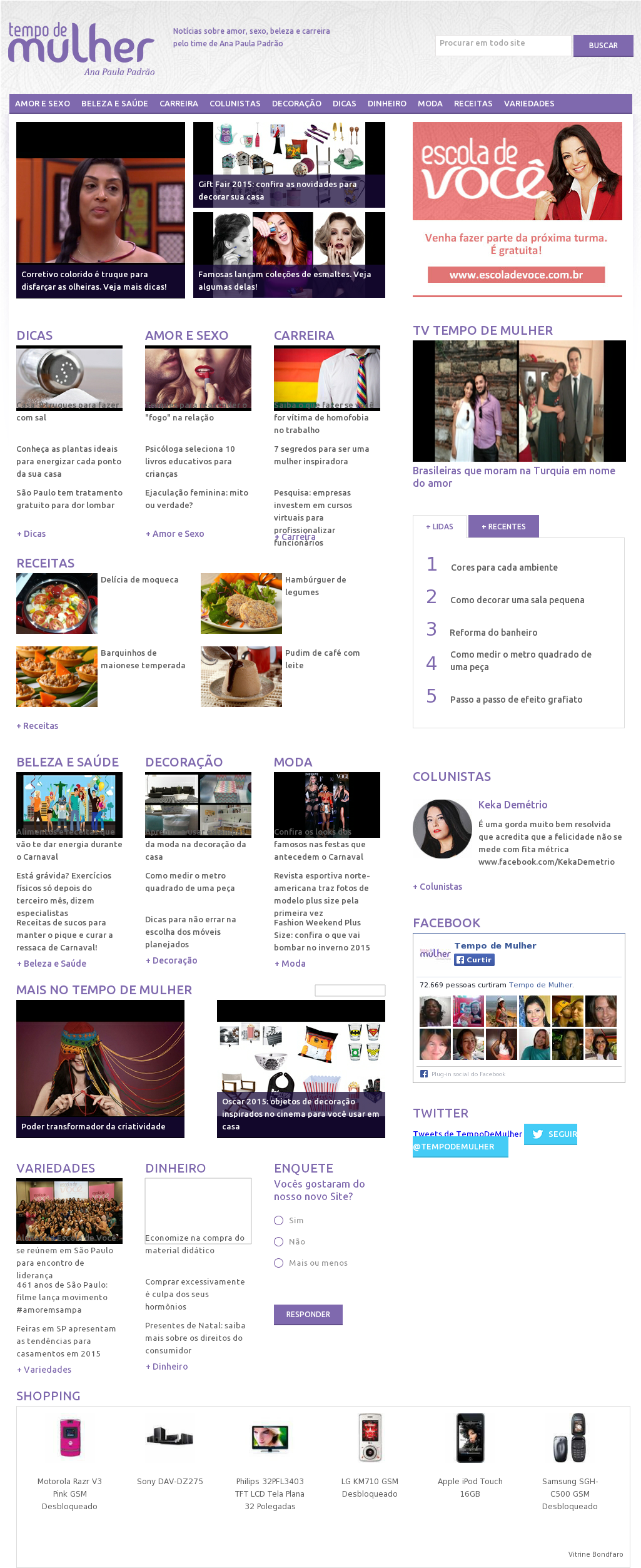 Tempo De Mulher Competitors, Revenue And Employees - Tempo De Mulher (1024x2649), Png Download