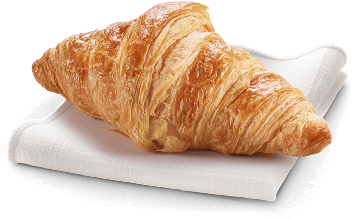 Authentic French Croissant - Mccafe Croissant (869x496), Png Download