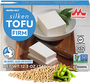 Mori-nu Firm Silken Tofu - Mori-nu Silken Tofu, Firm - 12.3 Oz Box (363x363), Png Download