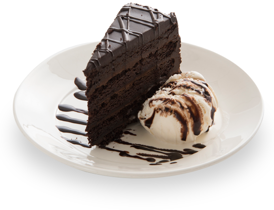 Pastry & Desert View Price - Chocolate Cake (558x428), Png Download