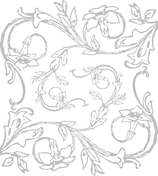 Floral Tile Png (540x599), Png Download