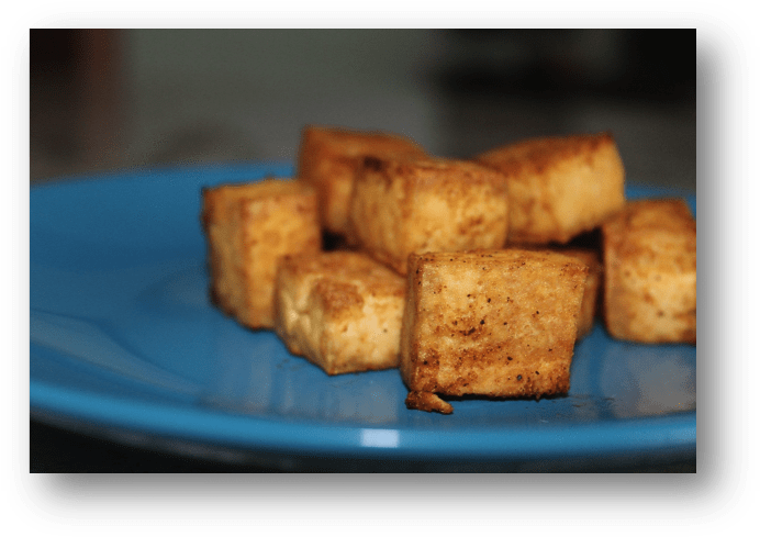 Low Fodmap Spicy Indian Tofu Recipe - Side Dish (705x502), Png Download