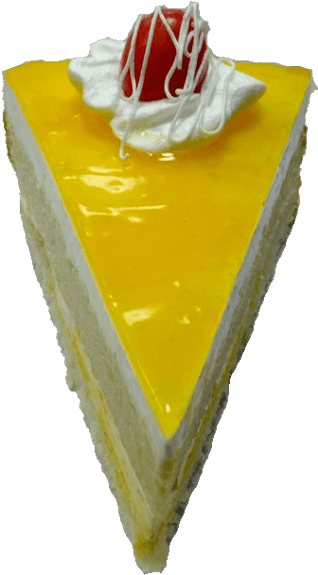 Mango Pastry - Birthday Cake (500x632), Png Download