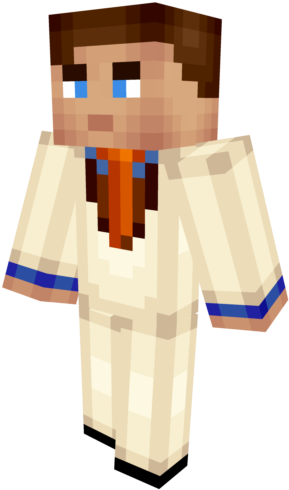 Ziwzpng - Great Gatsby Minecraft Skin (640x640), Png Download