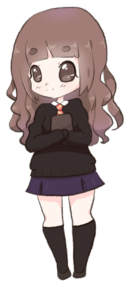 Hermione Drawing Deviantart - Hermione Granger (725x1079), Png Download