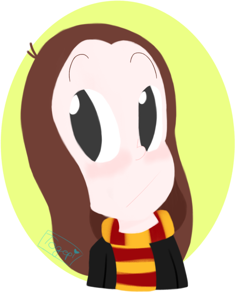 Hermione By Theamazingtogepi On Deviantart Clipart - Cartoon (797x1002), Png Download