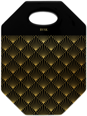 Art Deco Sunray - Ceramic (480x480), Png Download