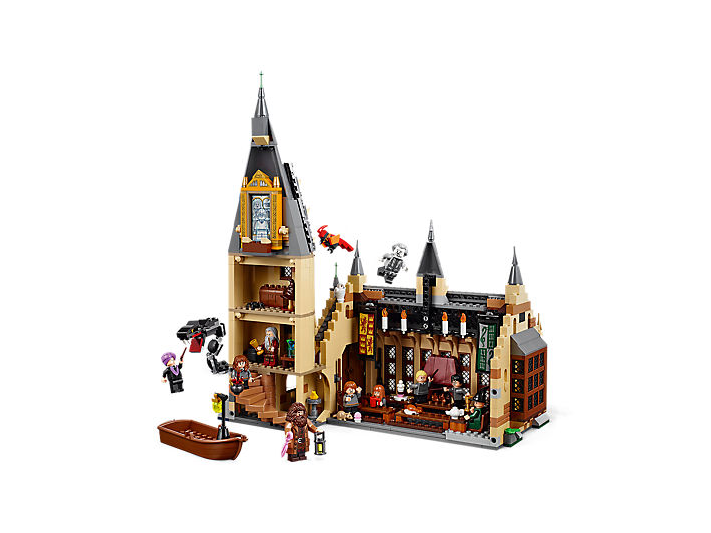 Harry Potter ~ Hogwarts™ Great Hall - Lego Harry Potter 75954 (758x426), Png Download