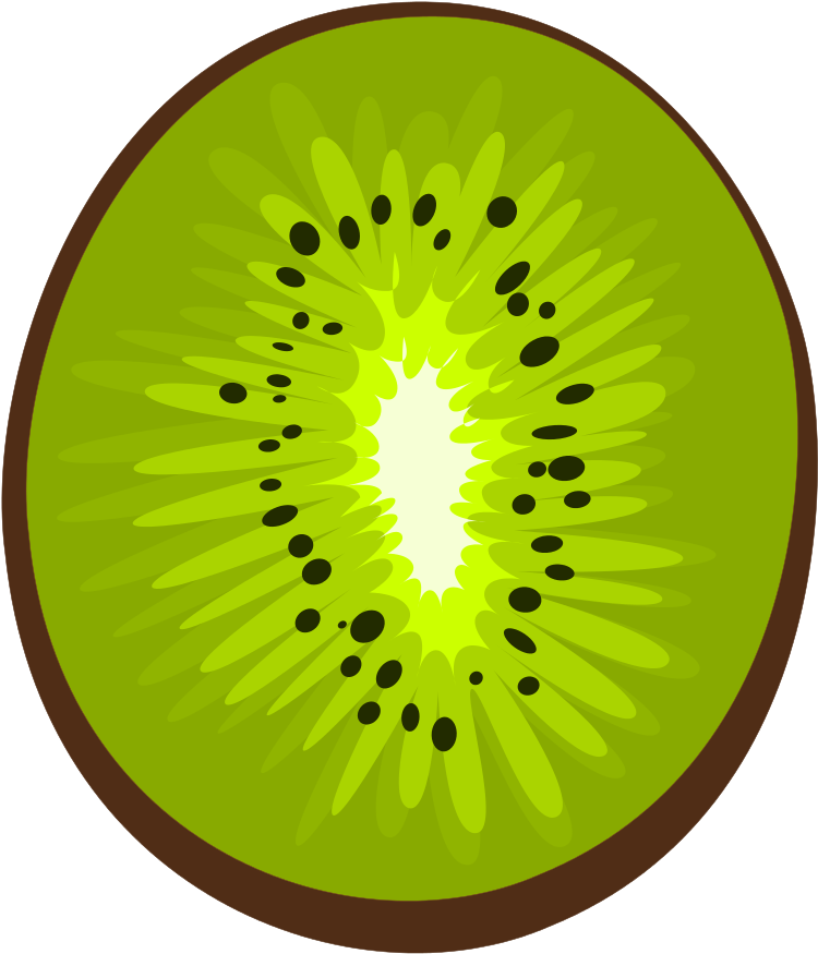 Open - Kiwi Png Vector (2000x2000), Png Download