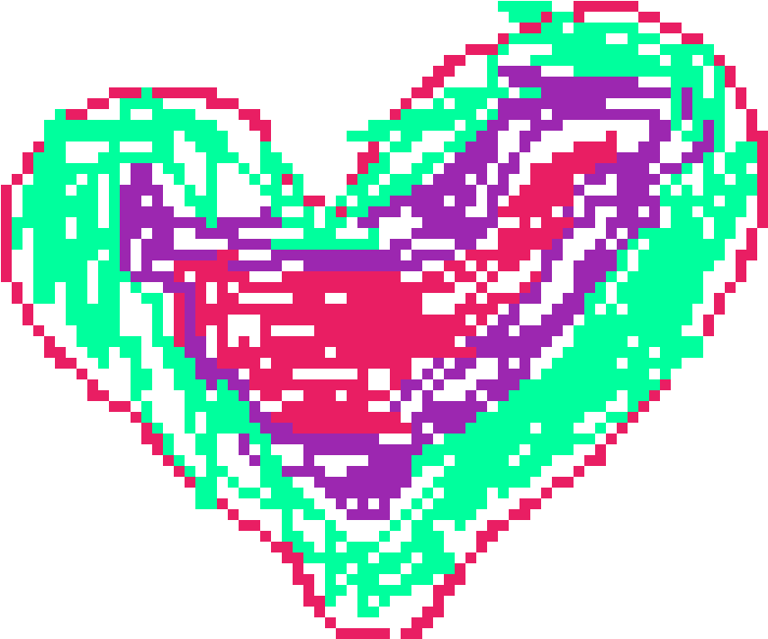 A Rainbow Heart - Heart (1200x1200), Png Download