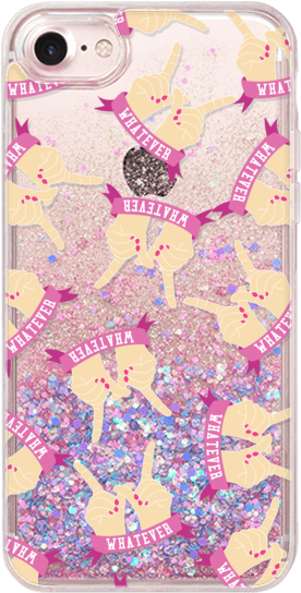 Casetify Iphone 7 グリッター ケース - Motif (282x560), Png Download