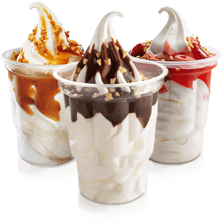 But Anyway, It Was Revealed On Dermot And Dave On Today - Mcdonalds Ice Cream Sundae (450x350), Png Download