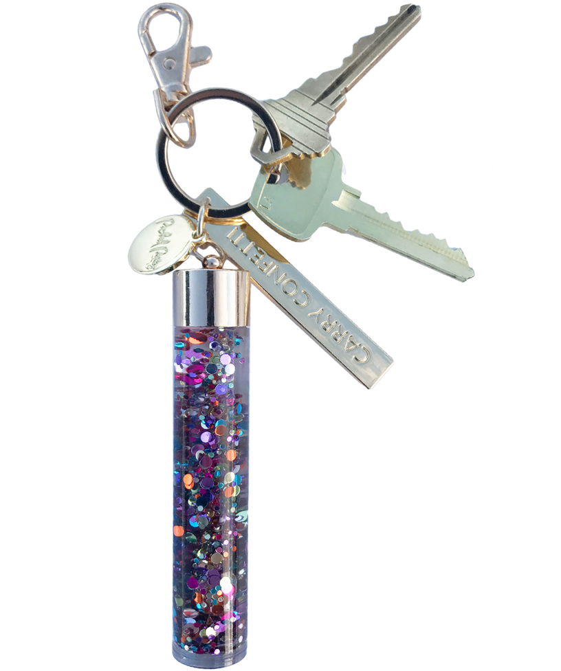 Packed Party Confetti Keychain - Packed Party, Inc. (1024x1024), Png Download