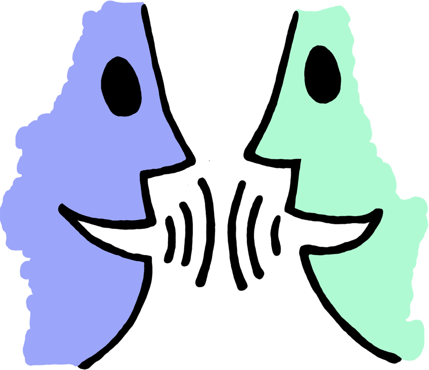 Images People Talking Clipart Best - Clip Art (850x734), Png Download