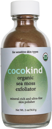 Cocokind Exfoliator - Organic - Sea Moss - Cocokind Organic Sea Moss Exfoliator (500x655), Png Download