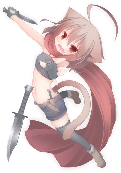 Loli Kata - Cartoon (450x600), Png Download