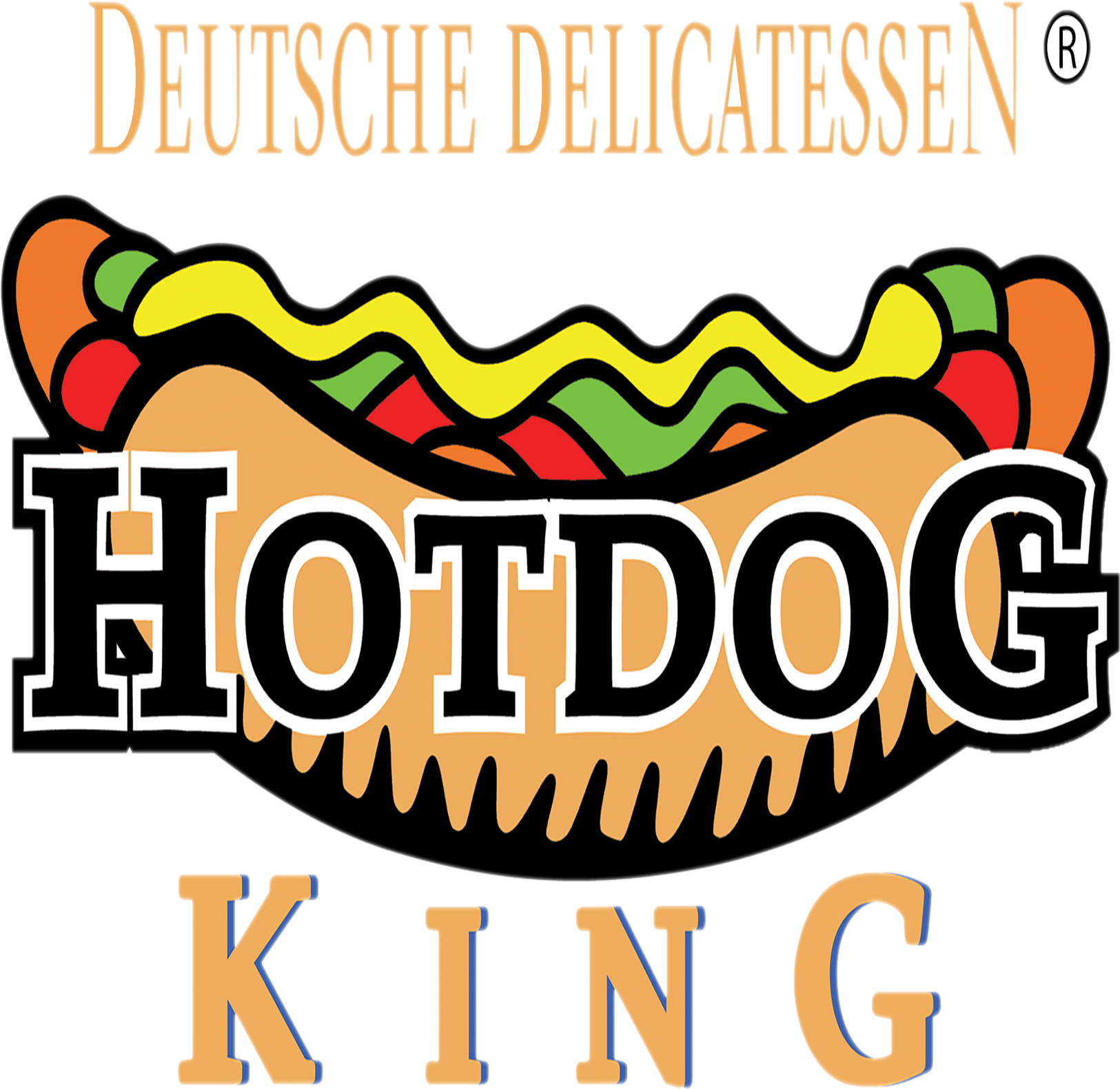 Hotdog King Logo - Graphic Design (2268x2268), Png Download