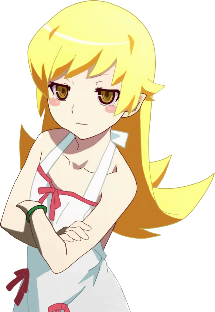 Loli Transparent Shinobu Oshino - Shinobu Bakemonogatari (708x1027), Png Download