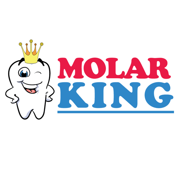 Molar King Logo - Smiling Tooth Vinyl Wall Decal, Size Medium (600x600), Png Download