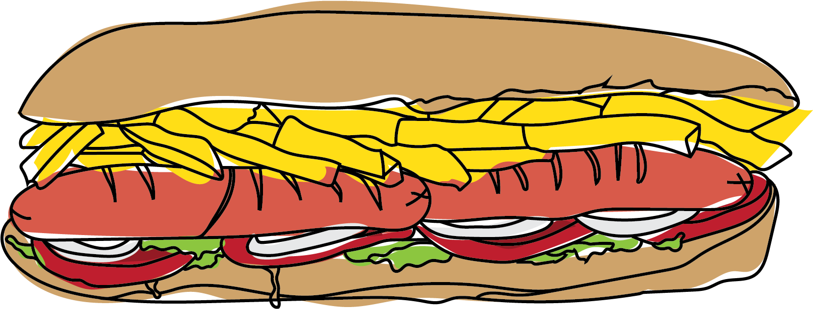 Fast Food (2480x1906), Png Download