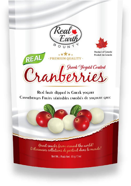 Greek Yogurt Coated Cranberries - Blueberry (517x721), Png Download