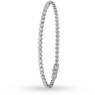 9ct Gold Diamond Bracelet - Dyrberg/kern (350x350), Png Download