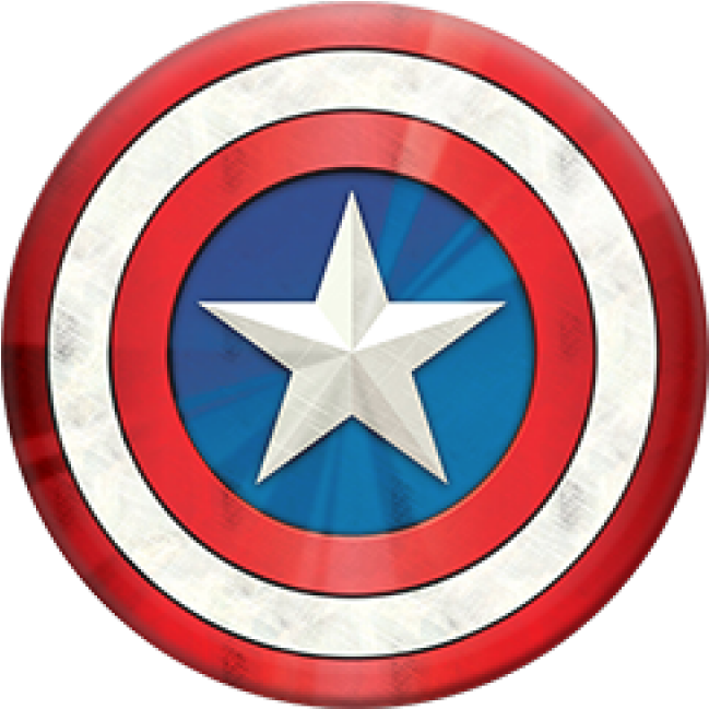 More Views - Marvel Captain America Logo (800x800), Png Download