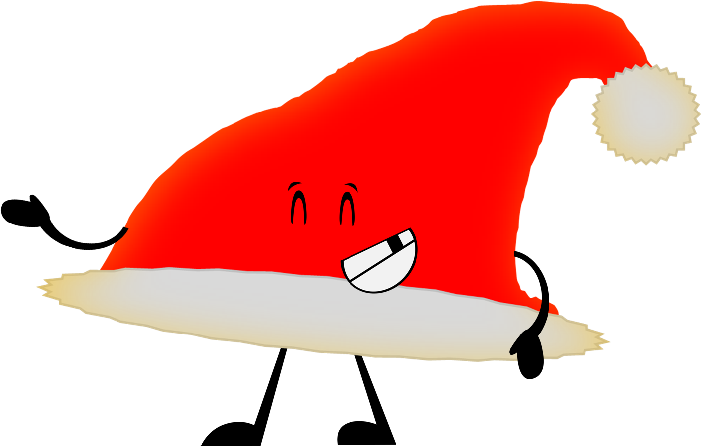 Santa Hat Pose Yay (1420x898), Png Download