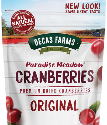 Decas Farms Paradise Meadow Original Premium Dried - Cranberry (400x400), Png Download