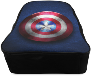 Psylocke Leather School Backpack With Captain America's - Captain America (480x480), Png Download