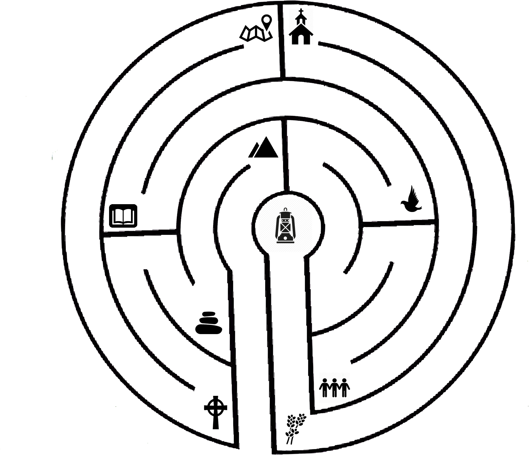 Prayer Labyrinth - “ - Sport Club Internacional (2133x1600), Png Download