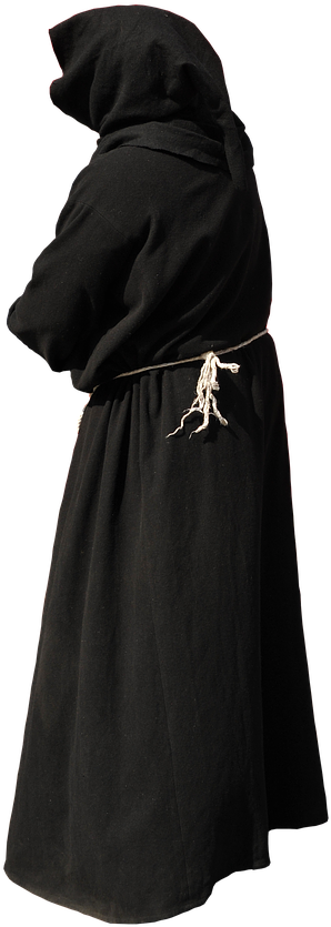 The Monk - Monk Png (852x1280), Png Download