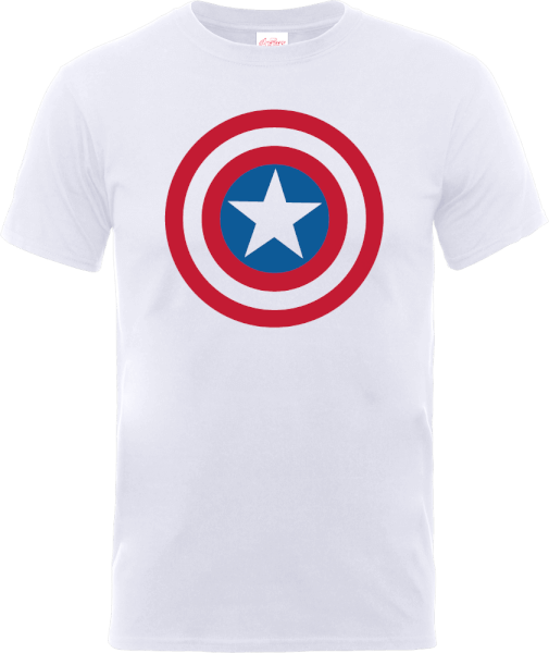 Marvel Avengers Assemble Captain America Simple Shield - Star Wars Paint Splat Stormtrooper T-shirt (505x600), Png Download