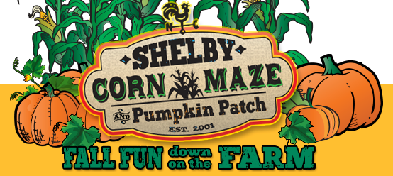 Shelby Corn Maze Header Image - Shelby Corn Maze (554x248), Png Download