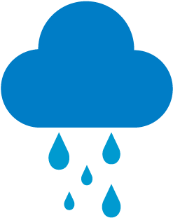 Nucleación Del Agua , Diámetro De Las Gotas De Agua, - Precipitación Del Agua (386x360), Png Download