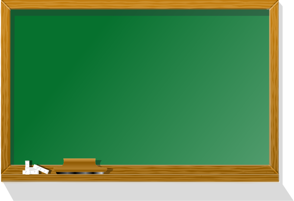 Black Board Clipart Png (600x410), Png Download