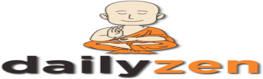 Cropped Cropped Daily Zen Monk Logo Design1 - Zen (960x270), Png Download