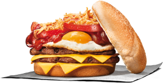 La Nueva Hamburguesa Con Huevo Frito Congelado - Burger King Nuevas Hamburguesas (640x427), Png Download